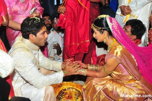 Allu Arjun Marriage Pics