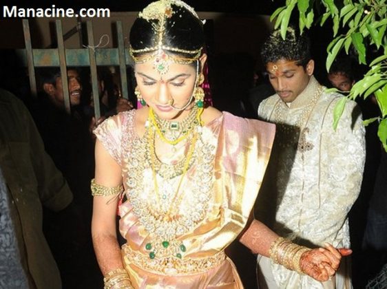 Allu Arjun Marriage Pics