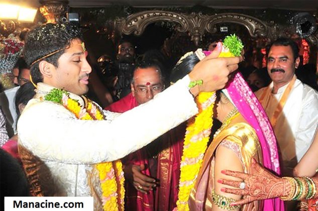 Allu Arjun Marriage Pics