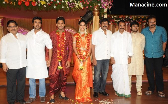 Allu Arjun Marriage Pics