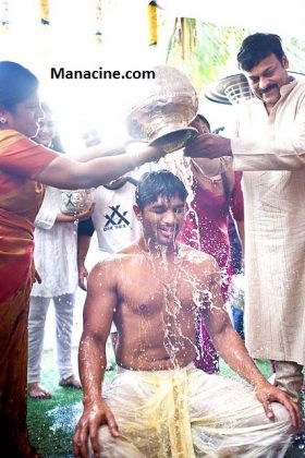 Allu Arjun Marriage Pics